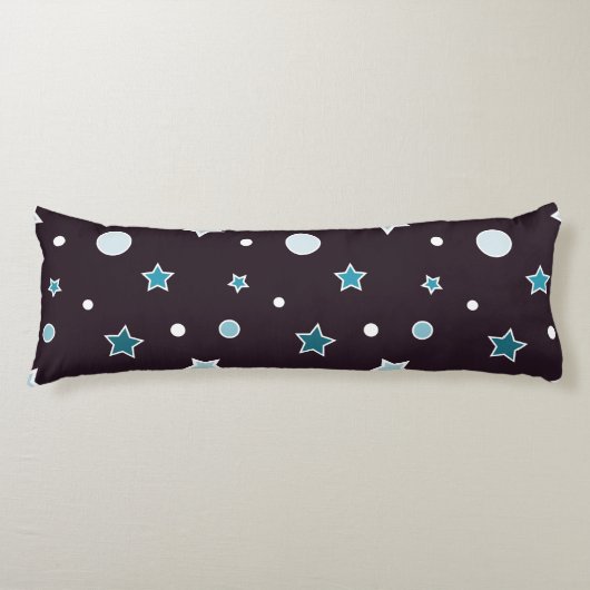 Coussins Longs Étoiles de Noël (Devant)