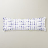 Coussins Longs Étoiles Patriotique Blue Ombre (Devant)