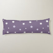 Coussins Longs Étoiles violettes (Dos)