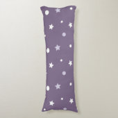 Coussins Longs Étoiles violettes (Devant (Vertical))
