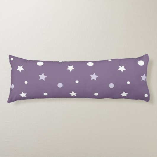 Coussins Longs Étoiles violettes (Devant)