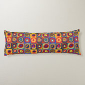 Coussins Longs Étude de couleur par Wassily Kandinsky (Dos)