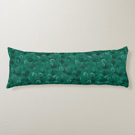 Coussins Longs Eucalyptus vert (Devant)