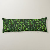 Coussins Longs Eucalyptus vert foncé (Dos)