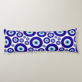 Coussins Longs Evil Eye Pattern, Greek Eye, Turkish Eye, Nazar (Dos)