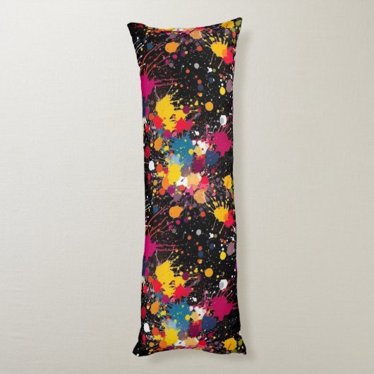 Coussins Longs Explosion de couleur (Dos (Vertical))