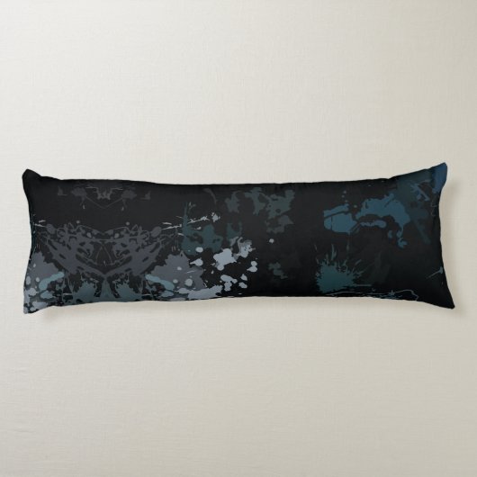 Coussins Longs Explosions de couleurs vives (Dos)