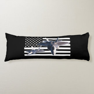 Coussins Longs F-22 (drapeau noir)