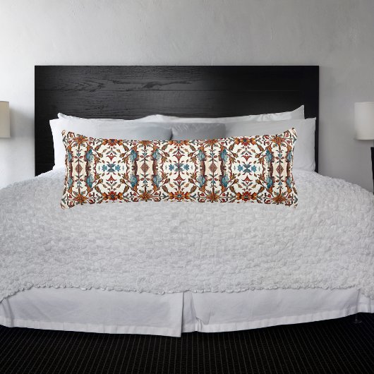 Coussins Longs Fabuleux Automne et Bleu