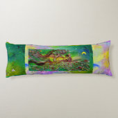 COUSSINS LONGS FAIRY EN VERT (Dos)