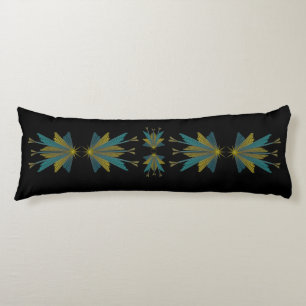 Coussins Longs Fairy Stars Black Body Oreiller
