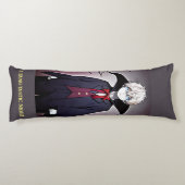 Coussins Longs Fang tastic Vampires Party Toute la nuit Éffrayant (Dos)