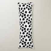 Coussins Longs Faux Rocks noir et blanc (Devant (Vertical))
