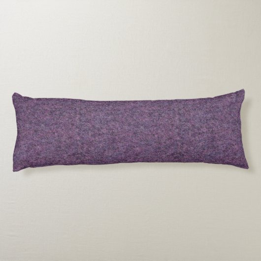Coussins Longs Faux Shag blanc violet noir épais (Dos)