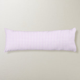Coussins Longs Faye et Lauren Pink En vichy