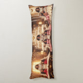 Coussins Longs Fée Amusante Baby Shower (Dos (Vertical))