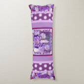 Coussins Longs Fée de soleil pourpre (Devant (Vertical))