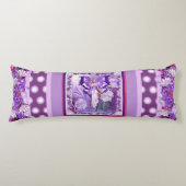 Coussins Longs Fée de soleil pourpre (Devant)