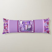 Coussins Longs fée du soleil pourpre (Devant)