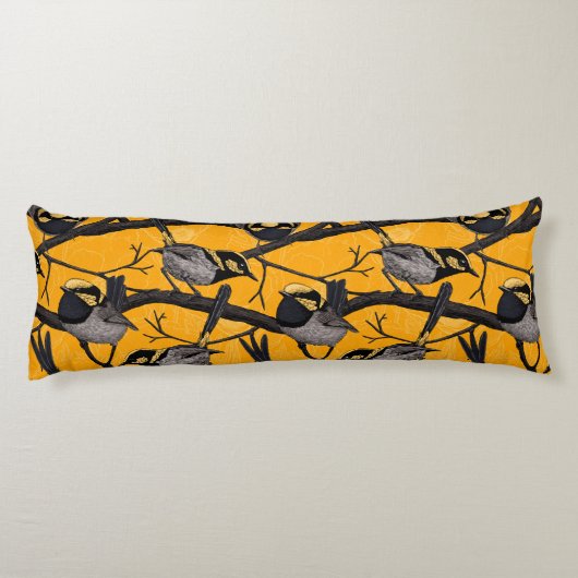 Coussins Longs Fée en jaune (Dos)