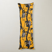 Coussins Longs Fée en jaune (Dos (Vertical))