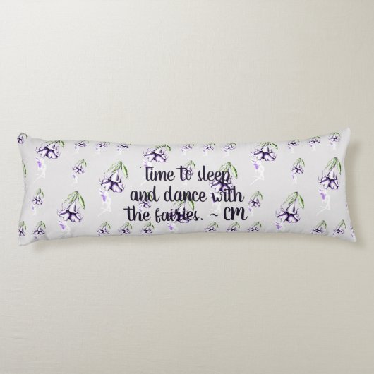 Coussins Longs Fées dans mon jardin (Dos)