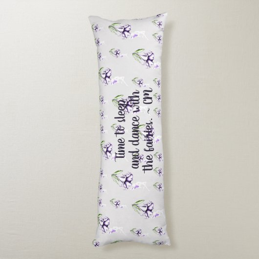 Coussins Longs Fées dans mon jardin (Dos (Vertical))