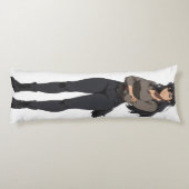 Coussins Longs Femme de loup-garou d'Anime (Dos)