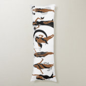 Coussins Longs Femme mystique (Devant (Vertical))