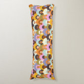 Coussins Longs Femmes rétrogrades du Motif mondial (Devant (Vertical))