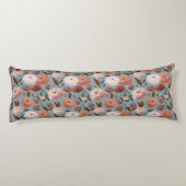 Coussins Longs Ferme de texture de chrysanthèmes Décor artistique (Dos)