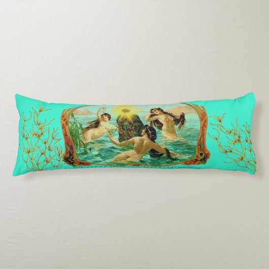 Coussins Longs "Fête de la sirène" (Devant)
