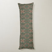 Coussins Longs Feuillage Automnal Bohème sans Couture (Dos (Vertical))