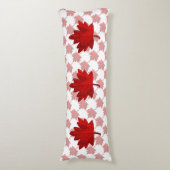 Coussins Longs Feuille d'érable du Canada par Shirley Taylor (Devant (Vertical))