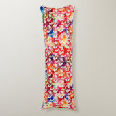 Coussins Longs Feuilles botaniques abstraites (Devant (Vertical))