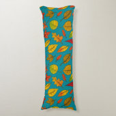Coussins Longs Feuilles d'automne (Devant (Vertical))