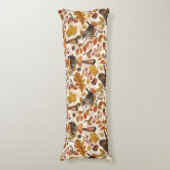Coussins Longs Feuilles d'automne, baies, champignons et fleurs (Devant (Vertical))