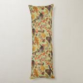 Coussins Longs Feuilles d'automne, baies, champignons et fleurs (Dos (Vertical))