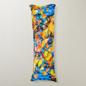 Coussins Longs Feuilles d'automne colorées (Devant (Vertical))