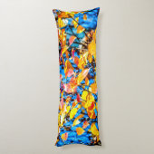 Coussins Longs Feuilles d'automne colorées (Dos (Vertical))