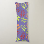 Coussins Longs Feuilles d'automne colorées aux tons chauds (Devant (Vertical))