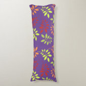 Coussins Longs Feuilles d'automne colorées aux tons chauds (Devant (Vertical))