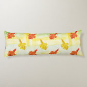 Coussins Longs feuilles d'automne de l'aquarelle (Dos)