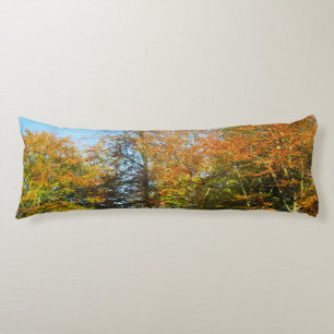 Coussins Longs Feuilles d'automne et Ciel bleu - Personnalisé