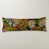 COUSSINS LONGS FEUILLES DE LA NATURE DE LA JUNGLE (Dos)
