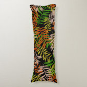 COUSSINS LONGS FEUILLES DE LA NATURE DE LA JUNGLE (Devant (Vertical))