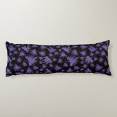 Coussins Longs Feuilles de vigne canarienne violet (Dos)