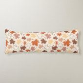 Coussins Longs Feuilles en chute dans la conception de l'automne  (Devant)