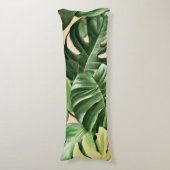 Coussins Longs Feuilles florales/hawaïennes/tropicales (Devant (Vertical))