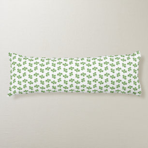 Coussins Longs Feuilles succulents sur blanc